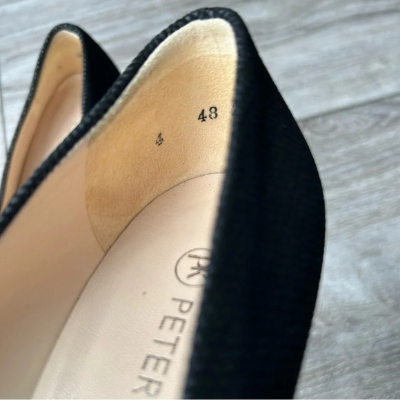 Peter Kaiser Black Woven Fabric Pump - Picture 12 of 14